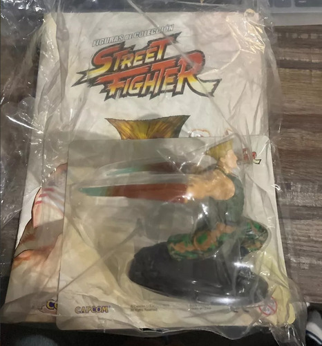 Street Fighter Planeta Deagostini Guile