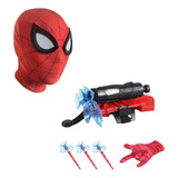 Set Mascara Spiderman + Lanzador. / Miles Morales + Lanzador