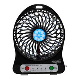 Ventilador Portatil Recargable Usb 3 Velocidades C/bateria