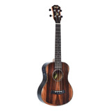 Ukulele Seizi Eletroacústico Tenor Borabora Plus Ebony 