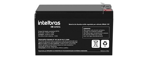 Bateria Intelbras 12v Xb 12seg Original P/ Alarme