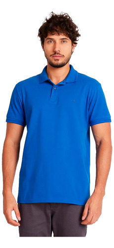 Camisa Polo Aramis Clássica Ve24 Azul Royal Masculino