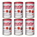 Suplemento Ultraflex Hmb/3000 Frutos Rojos 420g Pack X 6 U