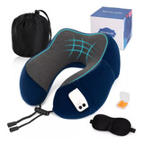 Almohada De Cuello Para Viaje Trabajo Cojín Soporte Cómodo