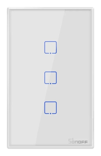 Interruptor De Pared Sonoff De 3 Canales Wifi