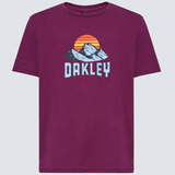 Polera Oakley Matterhorn Hombre Violeta