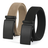 Cinturones Para Hombres Elastic Cloth Auto Lever Strap .