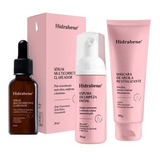 Kit Hidrabene Skin Care Sérum Clareador / Máscara / Limpeza