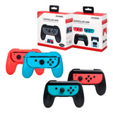 4 Grip Controller Adaptador Suporte Joy-con Nintendo Switch