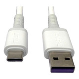 Cable Datos Usb Tipo C Cargador Carga Rápida 6a 1m Celular