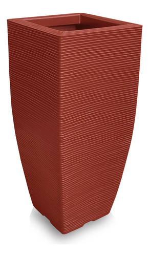 Vaso De Planta Grande Alto Decor Polietileno 90x40 Cerâmica