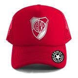 Gorras Trucker River Plate Escudo Plateado Remeras Canibal