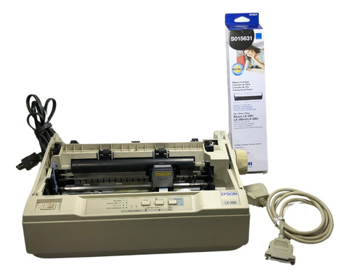 Impressora A Cor Função Única Epson Lx-300 Branca 120v