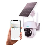Câmera Segurança Placa Solar 4k Wifi 5g 355º