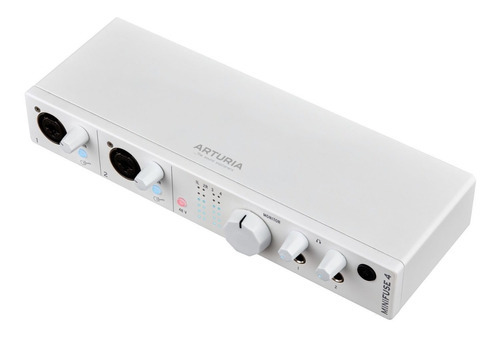 Arturia Minifuse 4 White Interface De Áudio Midi Usb C 4x4 ! Cor Branco