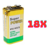 Bateria 9v Up Energy Caixa C/ 18 Unidades