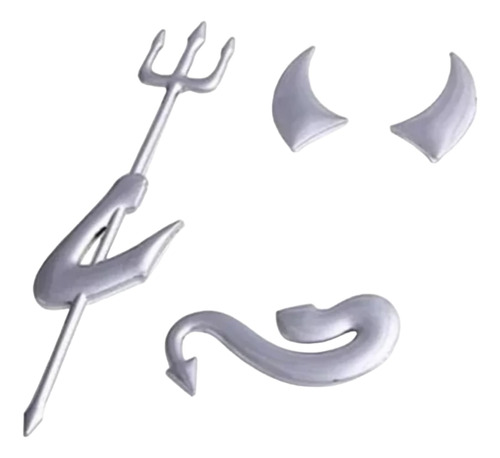 Emblema Diablo Calcomanía Universal  Diablito 3d