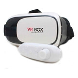 Óculos Realidade Virtual 3d Com Controle - Vr Box 2.0 - Nfe