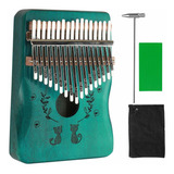 Kalimba Piano De Dedo 17 Teclas De Madera De Marimba Mbira S