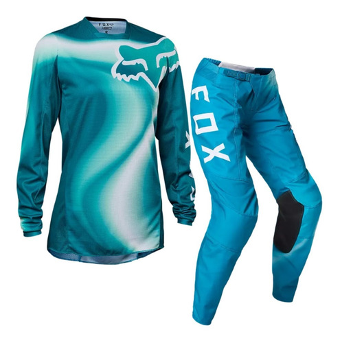 Traje Para Motocross Dama 180 Toxsyk Azul