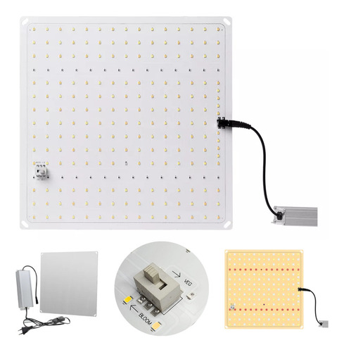 Quantum Board Samsung Lm281b 600w Ir Uv C/ Chave Veg Bloom 