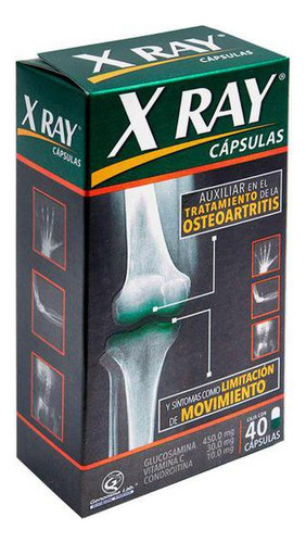 X Ray 450 / 30 / 10 Mg Caja Con 40 Cápsulas