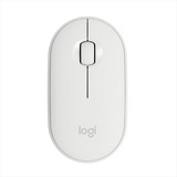 Logitech Pebble M350, Mouse Inalámbrico Moderno - Blanco