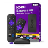 Roku Express 4k Tv Box Hdmi 4k 256gb 1gb Ram Control Pro