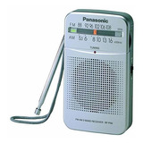 Panasonic Rf-p50d Radio De Bolsillo Am/fm Plata Rf-p50d