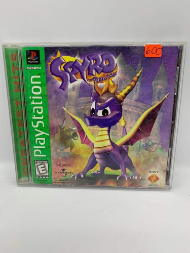 Spyro The Dragon/ Juego Playstation 1/ Spyro 1/ Ps1/ Play 1