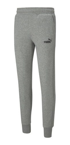 Pantalon Puño Puma Essentials Slim Pants Fl Gris Hombre