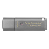 Pendrive Kingston Datatraveler Locker+ G3 Dtlpg3 32gb 3.0 Plateado