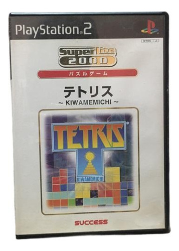 Playstation 2 Jogo Tetris Super Lite Versão 