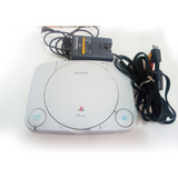 Console Sony Playstation 1 Psone Funcionando Com Detalhe