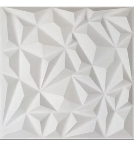 2 Pzs Panel Decorativo 3d Para Pared 50x50 Pared Blanca