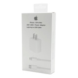 Apple Cargador 20w Usb-c Lightning To Usb Color Blanco