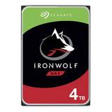 Disco Rigido Nas Seagate Ironwolf 4tb Sata3 64mb 3,5''