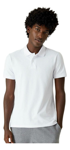 Camiseta Polo Masculina Malwee Original Algodão