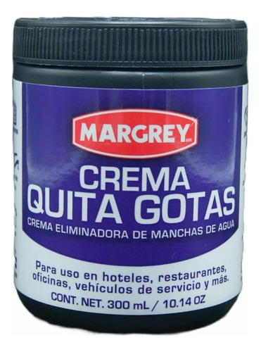 Crema Quita Gotas 300ml Ventanales Cristales Acero Margrey