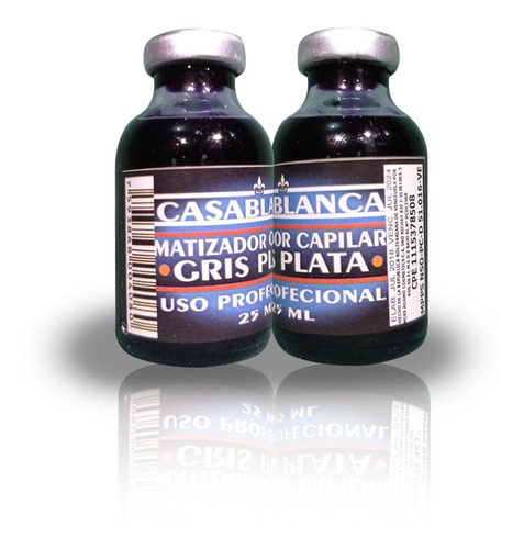 Casa Blanca Matizante Gris Plata 25 Ml - mL a $560