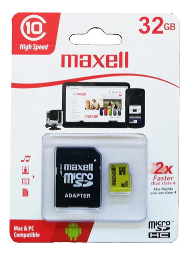Memoria Micro Sd 32gb Maxell