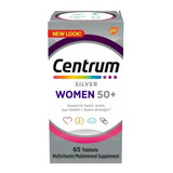 Centrum Silver Women 50+ / 65 Tablets Pfizer® Importado 