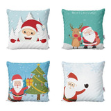 Capas De Almofadas De Natal Decorativas E Coloridas 40x40