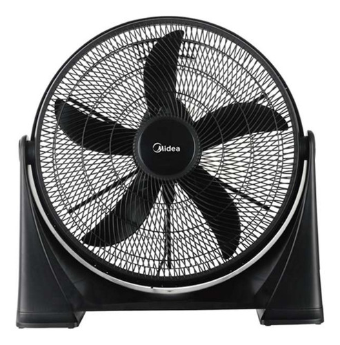 Ventilador De Piso Negro - Power Breeze Fb50-17h Midea Cantidad De Aspas 5 Diámetro 20   Frecuencia 60