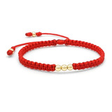 Pulsera Hilo Rojo Oro Laminado 18k Iconic Store