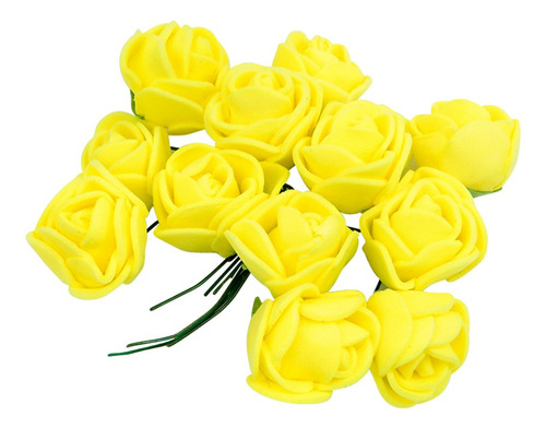 Ramo Flor De Goma Eva X12u. Artificial Deco Flores Souvenir