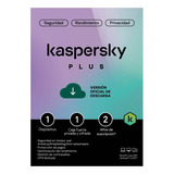 Antivirus Kaspersky Plus Para 1 Dispositivo Vig 2 Años