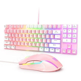 Kit Gamer Teclado Mecánico G26 + Mouse Onikuma 6400 Dpi Rgb