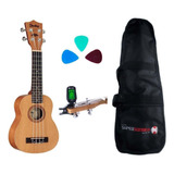 Kit Ukulele Su21m Soprano Shelby By Eagle Mais Afinador