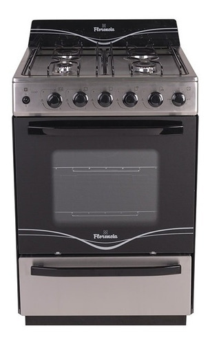 Cocina Florencia Recta 5538f Multigas Inox C/visor